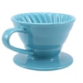 Miniatyrbillede 3 af 5: Keramisk Håndbrygget Kaffe Filterkop Konisk Filter Kaffe Drypper Kit Husholdnings Kaffe Apparat P