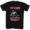 Miniatyrbilde 1 av 5: First Blood Part II Rambo T-skjorte L