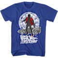 Miniatyrbillede 1 af 5: Marty McFly Delorean Clock Tower Tilbage til Fremtiden T-shirt L