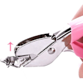 Miniatyrbillede 4 af 5: Hefter-Heftefjerner Værktøj til at Fjerne Hefter Heftefjerner til Skrivebord Klo-Kraftfjernelse (pink)