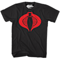 Miniatyrbillede 1 af 5: Sort Cobra Commander T-shirt M