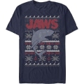 Miniatyrbilde 1 av 5: Juletrøye med stygg falsk strikk - Jaws XXXL