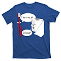 Miniatyrbillede 1 af 5: Jeg Hader Mit Job Seriøst Sjov Tandbørste Toiletpapir T-Shirt M
