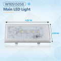 Pikkukuva 5 / 5: wpw10515058 W10515058 W10522611 led-valo jääkaappiin