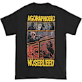 Miniatyrbillede 1 af 5: Agoraphobic Nosebleed Mørk Tegneserie T-shirt S