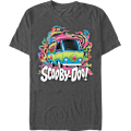 Miniatyrbilde 1 av 5: Psykedeliske Spøkelser Scooby-Doo T-skjorte M
