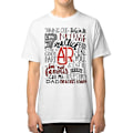 Miniatyrbillede 1 af 5: AJR The Click T-shirt med baggrund M