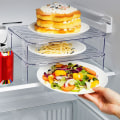 Miniatyrbild 2 av 5: Kylskåpshyllseparator, platsbesparare, förvaring, kylskåpshyllställ, kök