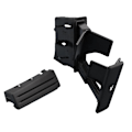 Miniatyrbillede 4 af 5: Sort Bilstøtteholder til Instrumentbrættet - 9N 2002 2003 2004 2005 2006 2007 2008 2009 2010 6Q0