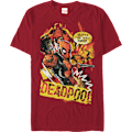 Miniatyrbillede 1 af 5: Outta The Way Nerd Deadpool T-Shirt Ny XL