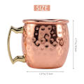 Miniatyrbillede 2 af 3: Mini 2oz Rustfrit Stål Moscow Mule Kop Espresso Mini Kop Kobberbelagt Kop Shot Kop Sæt