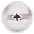 Miniatyrbilde 4 av 5: Mikrobølgeovn 11 mm Lang Plast Spole Knapp Timer White