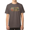 Miniatyrbild 1 av 5: Snygg. Konstig. Blommor Målning T-shirt XL
