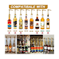 Miniatyrbillede 2 af 5: 10 stk. Kaffe Mælke Te Dispenser Sirup Pumpe Væske Dispenser Sirup Dispenser Pumpe, Hvid