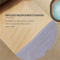 Miniatyrbilde 5 av 5: 10 stk Moppklut Puterstatning for S7 T7s T7 Plus Støvsugerdeler Mikrofiber Myk Puter