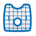 Miniatyrbillede 1 af 5: Til Fc8820 Fc8810 Fc8812 Fc8822 Fc8830 Fc8832 Fc8932 Robotstøvsuger Hepa Reservedele