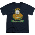 Miniatyrbillede 1 af 5: Ungdom Cat-O'-Lantern Garfield T-shirt XXL