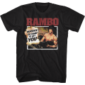 Miniatyrbillede 1 af 5: Murdock I'm Comin' To Get You Rambo T-shirt M