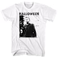 Miniatyrbillede 1 af 5: Sort og hvid form Halloween T-shirt M