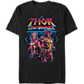 Pikkukuva 1 / 5: Distressed Duo Thor Love And Thunder Marvel Comics T-paita Uusi M