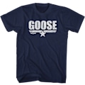Miniatyrbillede 1 af 5: Distressed Top Gun Goose T-shirt L