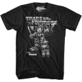 Miniatyrbilde 1 av 5: Svart og hvit bokskunst Predaking Transformers T-skjorte M