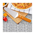 Miniatyrbillede 3 af 5: 10 stk. Pizza Server Kage Stativ Transmission Trekantet Spatel Spatel Træhåndtag Spatel Rustfrit Stål