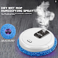 Miniatyrbilde 2 av 5: Helt Automatisk Feie-Robot Intelligent Dyppende Rengjøringsrobot USB Oppladbar Vått og Tørt Spray Mop