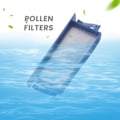 Miniatyrbilde 4 av 5: Filtersett Inkluderer 2 Gjenbrukbare og 6 Engangs Ultrafine Filter