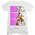 Miniatyrbillede 1 af 5: Bugs Bunny Daffy Duck Tasmanian Devil Looney Tunes T-shirt M
