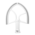 Miniatyrbilde 1 av 5: 5qt Flat Mixer for KitchenAid Station Mixing Bowl Scraper, Paddle Replacement Attachment -