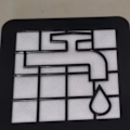 Miniatyrbillede 2 af 5: Støvsugerfilter og svamp Støvsugerfilterdele Filter svamp til Fc9331/09 Fc9332/09