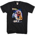 Miniatyrbillede 1 af 5: Tilbage til Fremtiden II Film Poster T-shirt XXXL