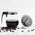 Miniatyrbillede 4 af 5: Genanvendelig 304 Rustfrit Stål Kaffe Filterholder Hæld Kaffe Drypper Kaffe Te Filter Kurv