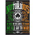 Miniatyrbillede 2 af 3: Conor Mcgregor Sort T-shirt Go To War Mcgregor S