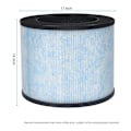 Miniatyrbillede 5 af 5: Udskiftningsfilter 3 i 1 HEPA-filter kompatibelt med ap100 luftrenser del f100
