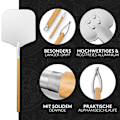 Miniatyrbilde 2 av 5: Pizzaskuffe, pizzaspade i rustfritt stål (90 cm) - praktisk og solid linje, pizzaløfter