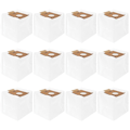 Miniatyrbild 2 av 5: 12-pack dammsugarpåsar för Deebot Ozmo T8 T8 Max T8-serien T9-serien N8 N8 Pro robotdammsugare