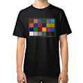 Miniatyrbillede 1 af 5: Farve Checker Chart T-shirt M