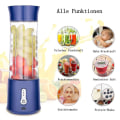 Miniatyrbillede 5 af 5: 500ml Bærbar Blender til Smoothies og Shakes | 4000mah 6-bladet USB Genopladelig Smoothie Blender | Håndblender til Sport, Rejser og Fitness
