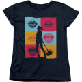 Miniatyrbillede 1 af 5: Dame Harley Quinn Læber Birds Of Prey T-shirt Ny XL