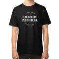 Miniatyrbillede 1 af 5: Nerdy Retro Kaos Neutral Meme Story Teller Citater T-shirt M