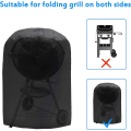Miniatyrbilde 3 av 5: Grilldeksel, Vanntett Beskyttende Deksel For Gassgrill, 70 X 75 Cm, Svart