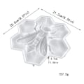 Miniatyrbillede 4 af 5: 3D bi-harpiksform, insekt silikoneform til epoxyharpiks, vægophængsdekoration form, unikt design