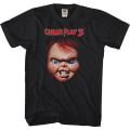 Miniatyrbild 1 av 5: Chucky's Face Barnens Lek 3 T-shirt L