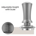 Miniatyrbilde 5 av 5: Justerbar Kaffetamper med Dybde, Gradert 30lb Espresso Fjær Kalibrert Tamper Rustfritt Stål
