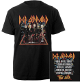 Pikkukuva 1 / 5: Def Leppard 2018 Kiertuekuva (Ex. Kiertue/Selkäpuoli) T-paita XL