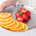 Miniatyrbillede 2 af 4: Rustfrit stål bestik middagstallerken madbeholder bakke symfoni