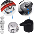 Miniatyrbild 3 av 5: Ersättningsset för ångventil och flottörventil för Instant Pot Duo 3, 5, 6 Qt, ångventilsgreppstätningsring