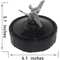 Miniatyrbilde 2 av 5: Reservedeler for Ninja Blender - 7 Finners, Ekstraktorblad, Blenderkoppdeler for Bl451 Bl
